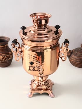 Самовар электрический «Медь», банка, с автоматическим выключением, 3 л