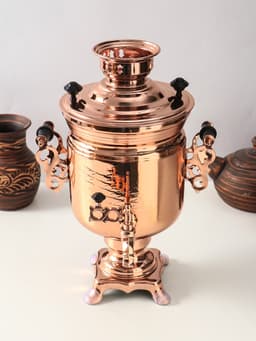 Самовар электрический «Медь», банка, с автоматическим выключением, 3 л