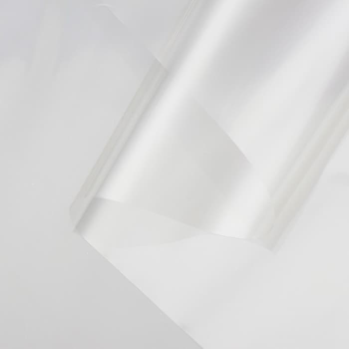Плёнка для цветов и флористики, прозрачная 0.9×6.2 м, 200 г, 40 мкм