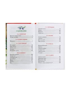 Книга детская «Рассказы о природе», Пришвин М.М., Бианки В.В., Сладков Н.И.