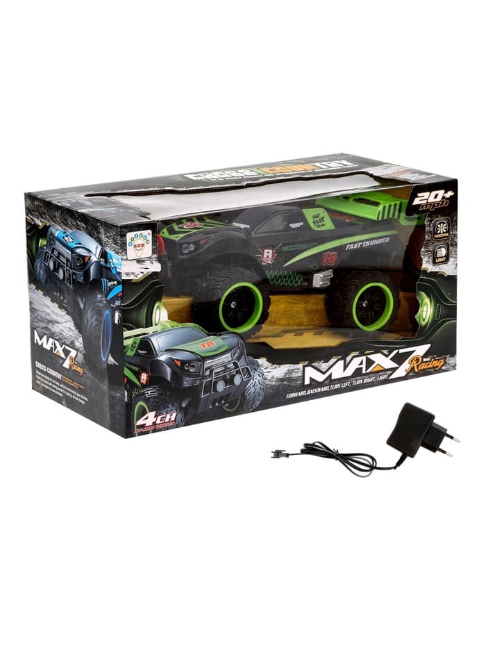 Машинка на пульте управления «Джип. Бигфут», световые эффекты