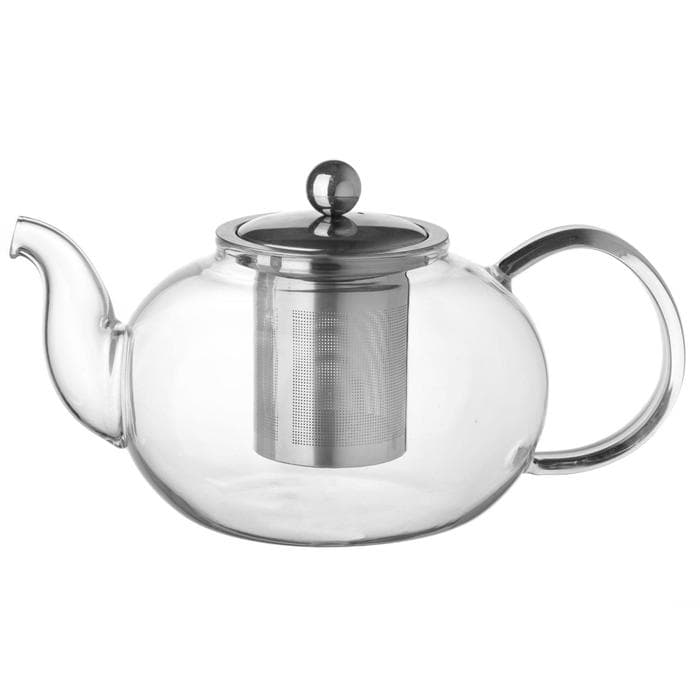 Чайник заварочный «Калиопа», 1 л, металлическое сито, стекло