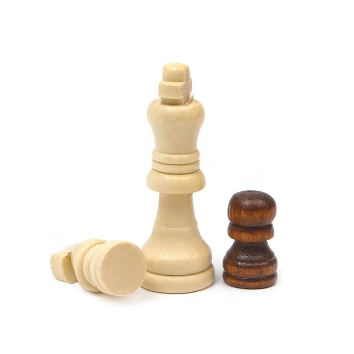 Настольная игра 3 в 1 «Узоры»: нарды, шашки, шахматы, 29×29 см