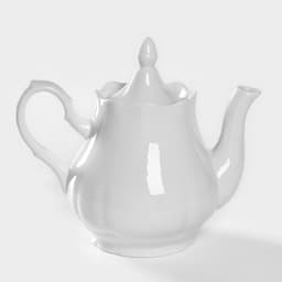 Чайник заварочный Добрушский завод «Романс», 1.75 л, фарфор, белый