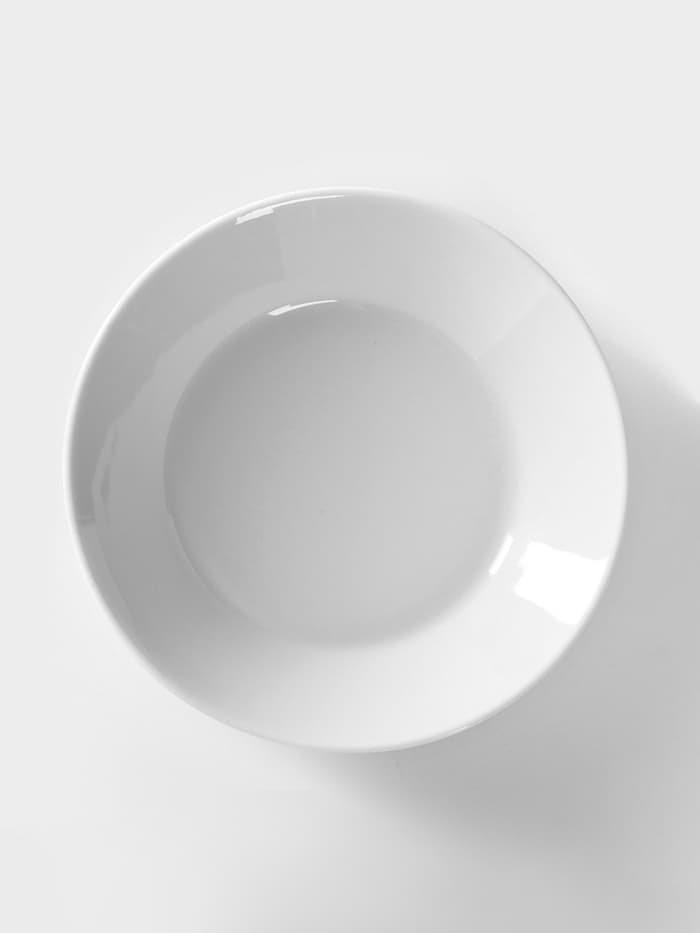 Блюдце Добрушский завод «Бельё», d=14 см, фарфор, белое