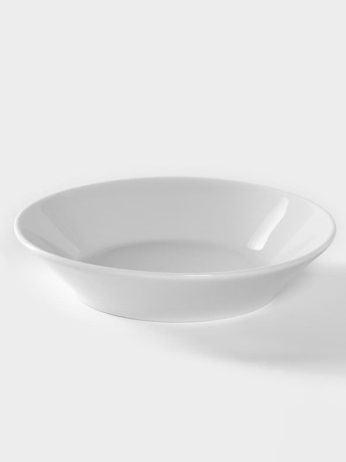 Блюдце Добрушский завод «Бельё», d=14 см, фарфор, белое