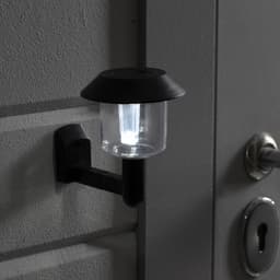 Садовый светильник «Ретро», уличный, на солнечной батарее, 9×9×12.5 см, 1 LED, свечение белое