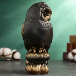 Фигурка гипс «Сова», бронза, 10×22×8 см