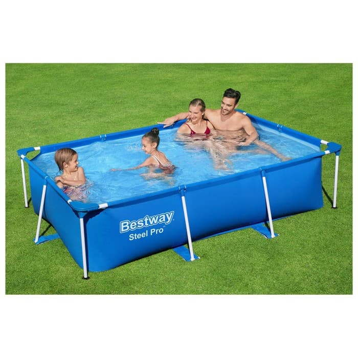 Бассейн каркасный Bestway Steel Pro, 259×170×61 см, 56403