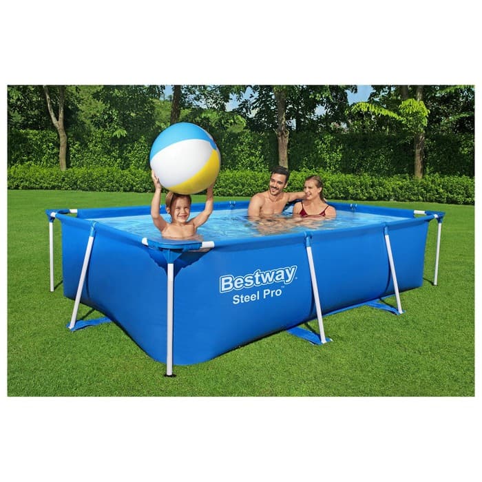 Бассейн каркасный Bestway Steel Pro, 259×170×61 см, 56403