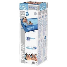Бассейн каркасный Bestway Steel Pro, 259×170×61 см, 56403