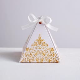 Коробка бонбоньерка, упаковка подарочная, «Роскошь золота», 7.2×7.2×7.5 см