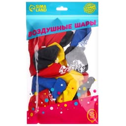 Воздушные шары латексные 12" «Последний звонок», 25 шт.
