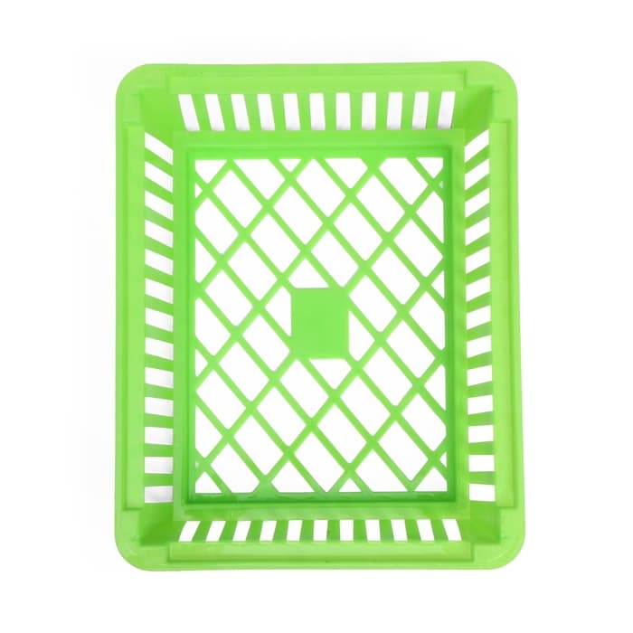 Корзина для луковичных, квадратная, 25×20 см, зелёная, Greengo