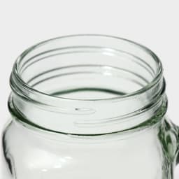 Кружка Доляна «Гладь», 450 мл, 10×7.5×13 см, с крышкой и трубочкой, стекло