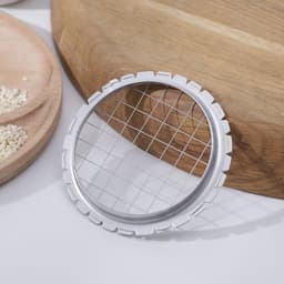 Овощерезка - винегретница круглая ЭНТЕН, d=8.5 см, h=7 мм, нержавеющая сталь