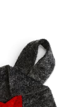 Набор для бани «Буденовец», 3 предмета: шапка, коврик, рукавица, серый, «Добропаровъ»