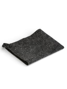 Набор для бани «Буденовец», 3 предмета: шапка, коврик, рукавица, серый, «Добропаровъ»