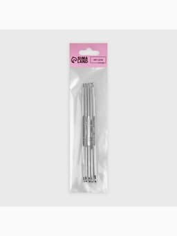 Набор крючков для вязания, d=1-3 мм, 13 см, 5 шт.