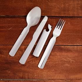 Набор туриста 4 в 1 рукоять-открывалка, 18×6 см