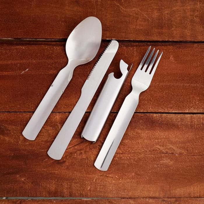 Набор туриста 4 в 1 рукоять-открывалка, 18×6 см