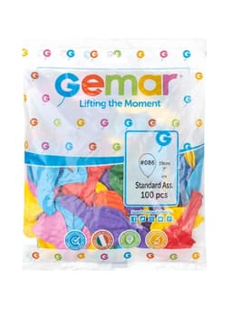 Воздушные шары латексные 7", пастель, 100 шт., МИКС