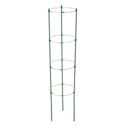 Кустодержатель, 4 кольца, d=26.5 см, h=120 см, металл, зелёный, Greengo