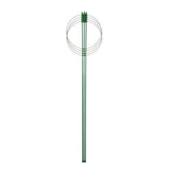 Кустодержатель, 4 кольца, d=26.5 см, h=120 см, металл, зелёный, Greengo