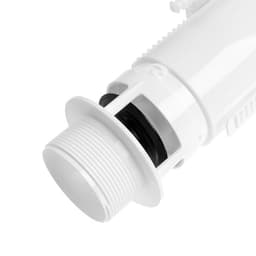 Арматура для смывных бачков «АНИ Пласт» WC6050 Эконом, с боковой подводкой 1/2", белая кнопка