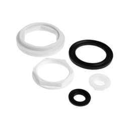 Арматура для смывных бачков «АНИ Пласт» WC6050 Эконом, с боковой подводкой 1/2", белая кнопка