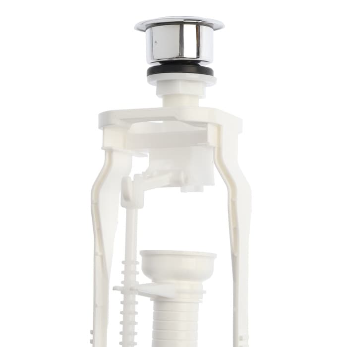 Арматура для смывных бачков "АНИ Пласт" WC6550M Эконом, с нижней подводкой 1/2", хром