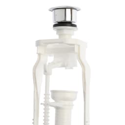 Арматура для смывных бачков "АНИ Пласт" WC6550M Эконом, с нижней подводкой 1/2", хром