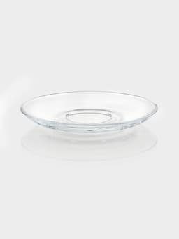 Чайный набор Paşabahçe Basic, 12 предметов: 6 чашек 225 мл, 6 блюдец d=13.7 см, стекло, прозрачный