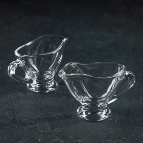 Соусники Paşabahçe Basic, 60 мл, набор 2 шт. стекло, прозрачные