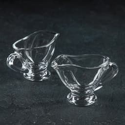 Соусники Paşabahçe Basic, 60 мл, набор 2 шт. стекло, прозрачные