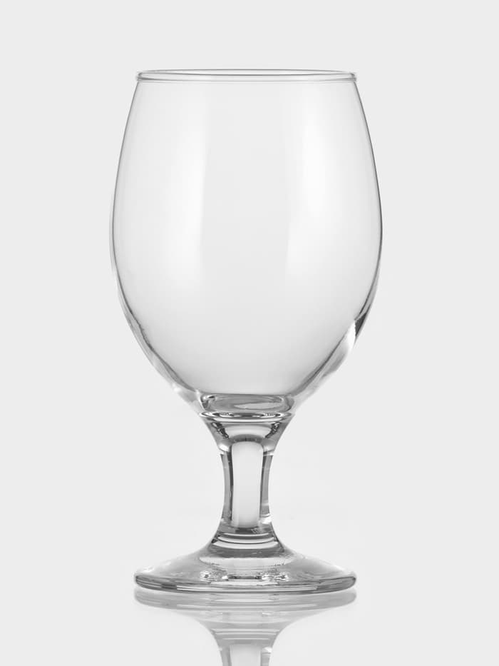 Пивные бокалы Paşabahçe Bistro, 400 мл, набор 6 шт., стекло, прозрачные