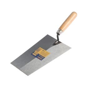 Кельма отделочника ТУНДРА, «трапеция», деревянная рукоятка, 200 мм