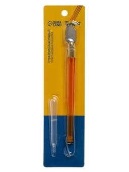 Стеклорез ТУНДРА, масляный, пластиковая рукоятка