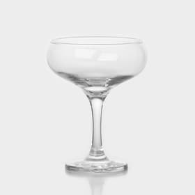 Бокал для шампанского Paşabahçe Bistro, 280 мл, стекло, прозрачный