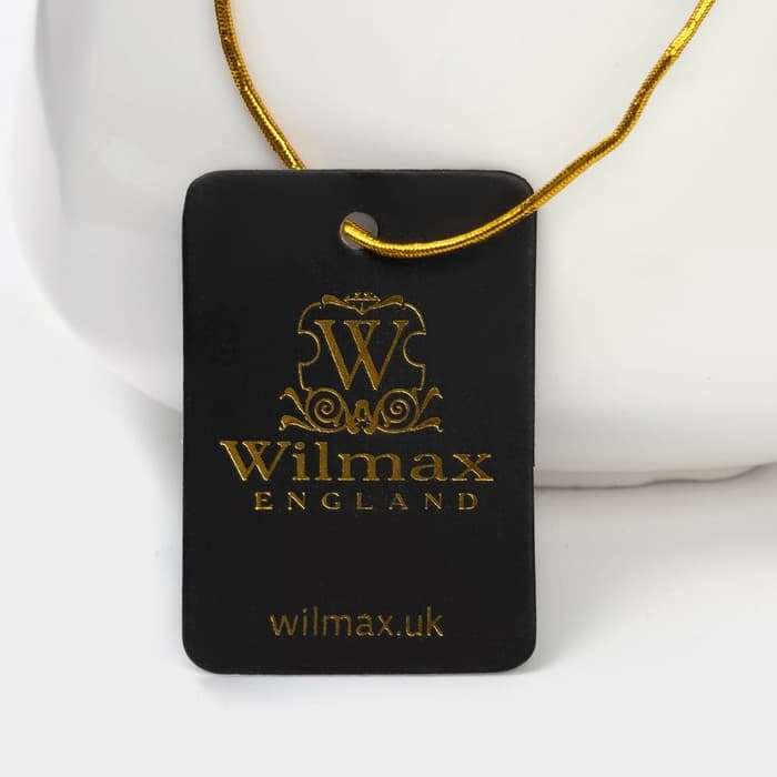 Сахарница с крышкой Wilmax Ilona, 340 мл, фарфор, белая