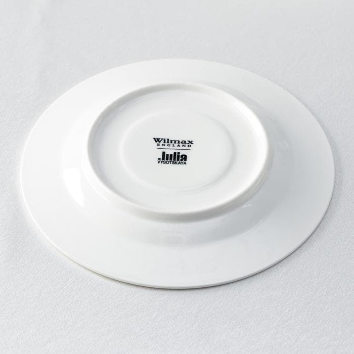 Чайный сервиз Wilmax «Юлия Высоцкая», на 6 персон, 12 предметов: 6 чашек 240 мл, 6 блюдец, фарфор, белый