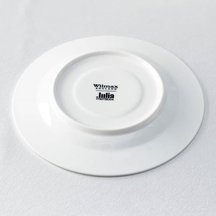 Чайный сервиз Wilmax «Юлия Высоцкая», на 6 персон, 12 предметов: 6 чашек 240 мл, 6 блюдец, фарфор, белый