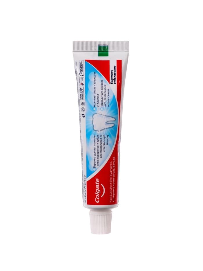 Зубная паста Colgate «Бережное отбеливание», 50 мл