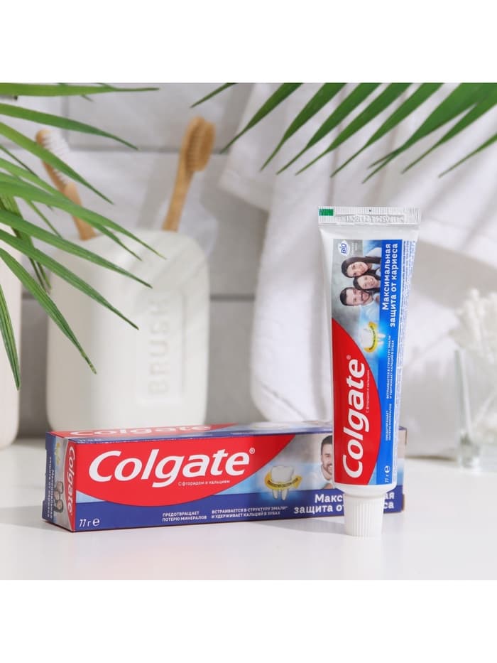 Зубная паста Colgate «Максимальная защита от кариеса», свежая мята, 50 мл