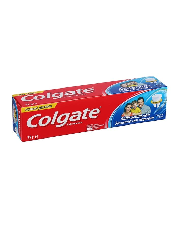 Зубная паста Colgate «Максимальная защита от кариеса», свежая мята, 50 мл