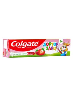 Зубная паста Colgate «Доктор Заяц», со вкусом клубники, 50 мл