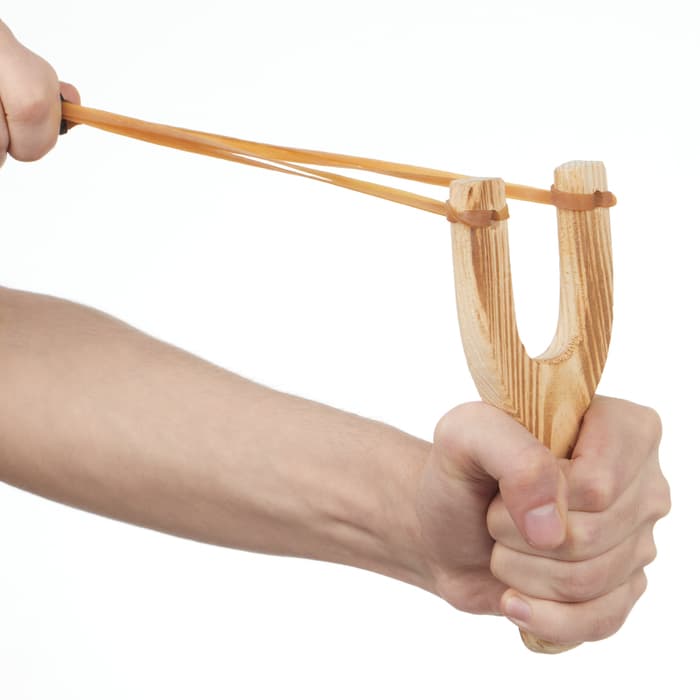 Рогатка деревянная «Обожжённое дерево» , 17 см