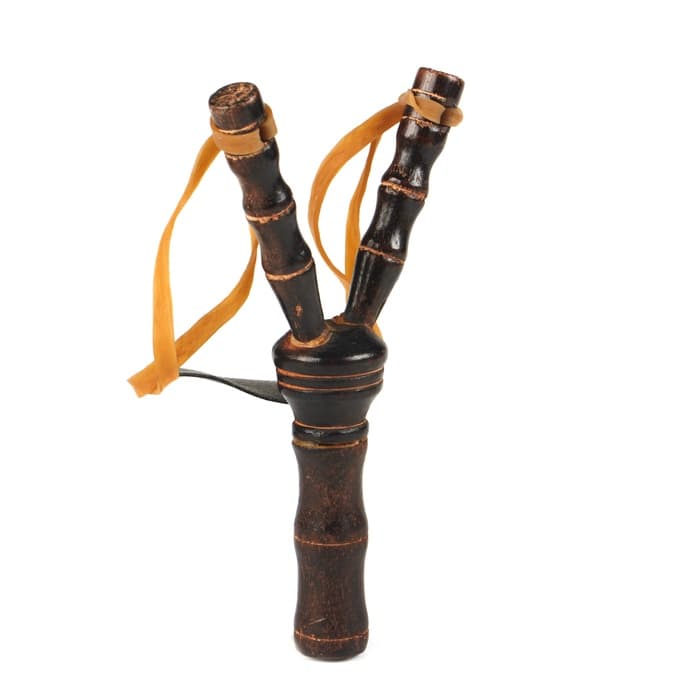 Рогатка деревянная «Бамбук», 19 см, коричневая