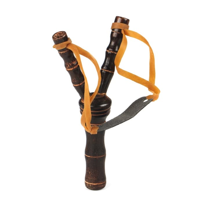 Рогатка деревянная «Бамбук», 19 см, коричневая