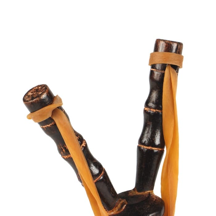 Рогатка деревянная «Бамбук», 19 см, коричневая